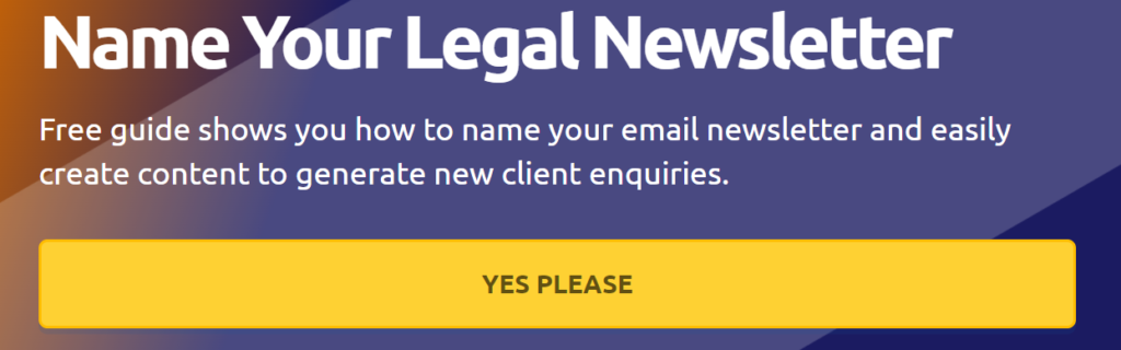 Legal Newsletter Names