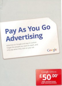 Google Print Advertisement