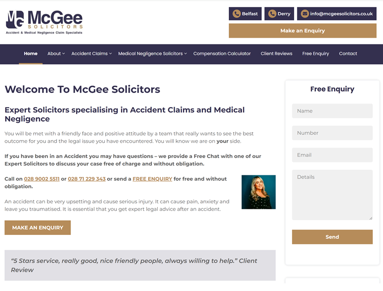 mcgee solicitors belfast derry